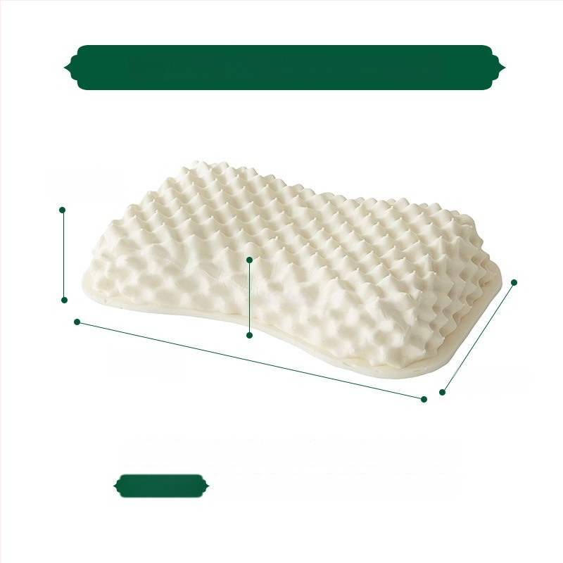 Latekspadi looduslikust lateksist, lateksisisaldus 90%+, lainetatud kuju, kootud kate, kaal 1.0–1.5 kg, täiskasvanutele