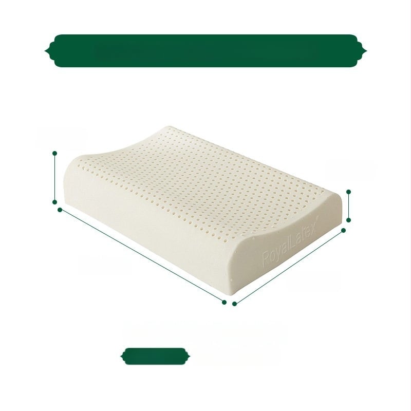 Latekspadi looduslikust lateksist, lateksisisaldus 90%+, lainetatud kuju, kootud kate, kaal 1.0–1.5 kg, täiskasvanutele