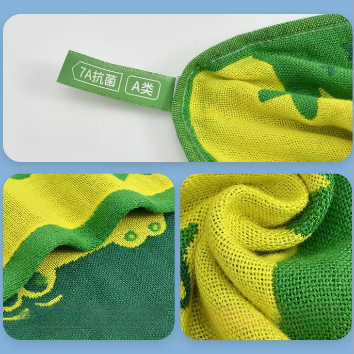 Antibakterinis marlės rankšluostis vaikams, 21 siūlas, paprastas pynimas, prekės ženklas Grace, prekės kodas 251401t