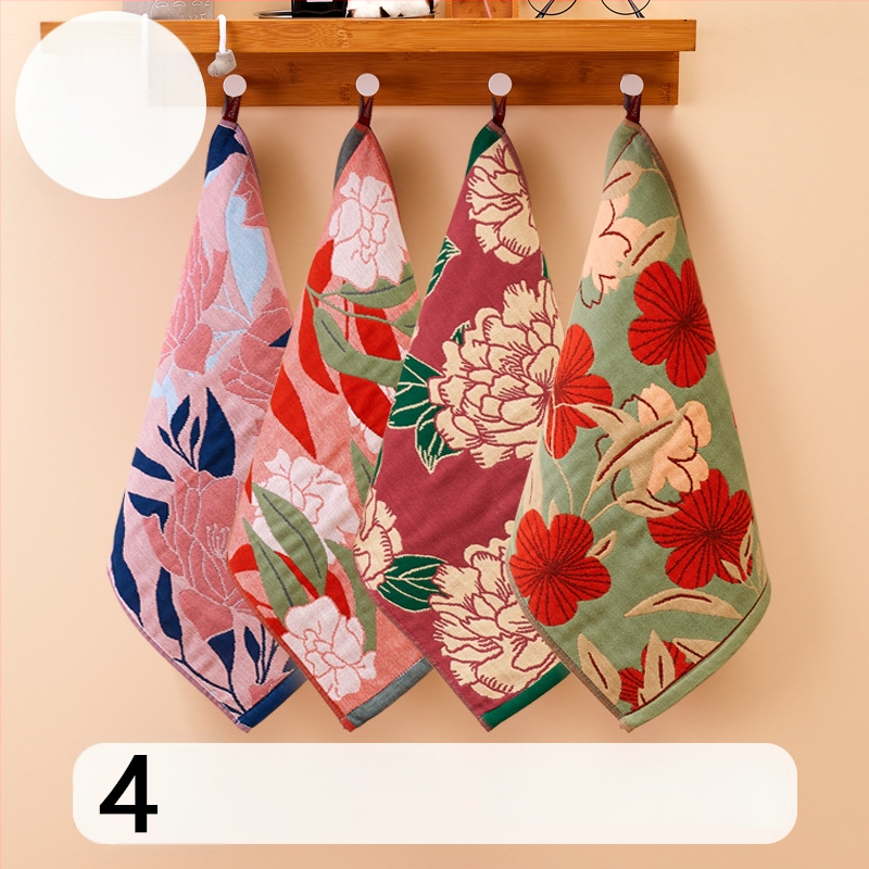 100% medvilnės gaze veido rankšluostis, 32-count, be plaukelių, su pakabinamu kilpeliu, 50 g, sugeriamumas 0–5 s, vaikams