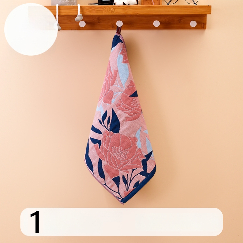 100% medvilnės gaze veido rankšluostis, 32-count, be plaukelių, su pakabinamu kilpeliu, 50 g, sugeriamumas 0–5 s, vaikams