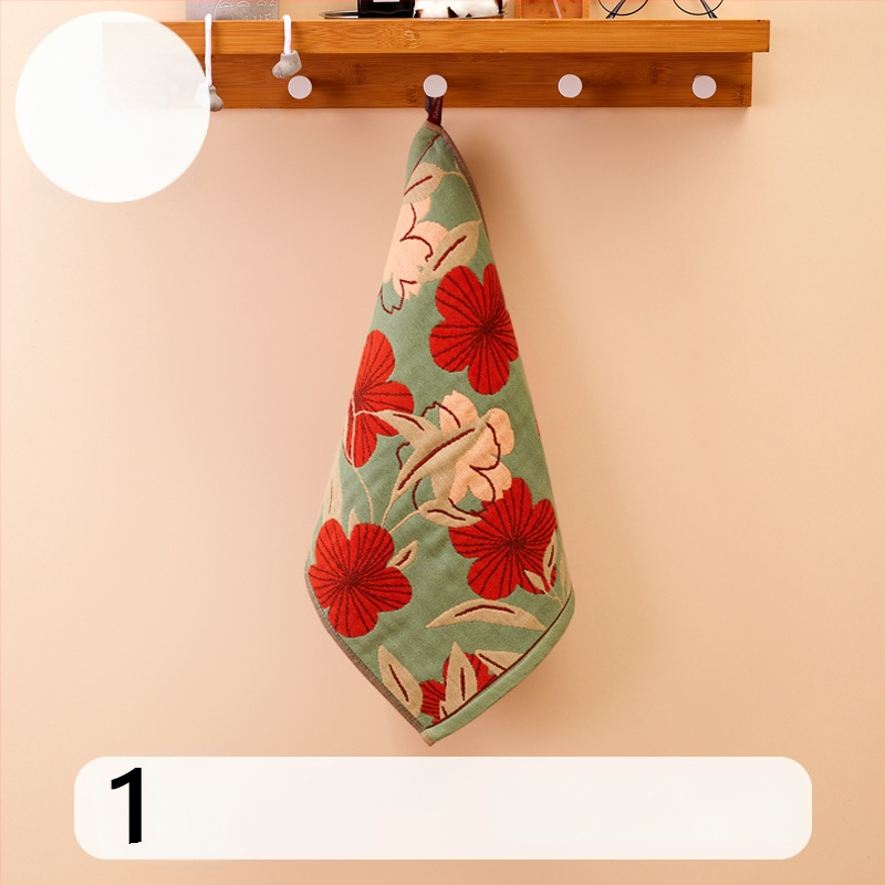 100% medvilnės gaze veido rankšluostis, 32-count, be plaukelių, su pakabinamu kilpeliu, 50 g, sugeriamumas 0–5 s, vaikams