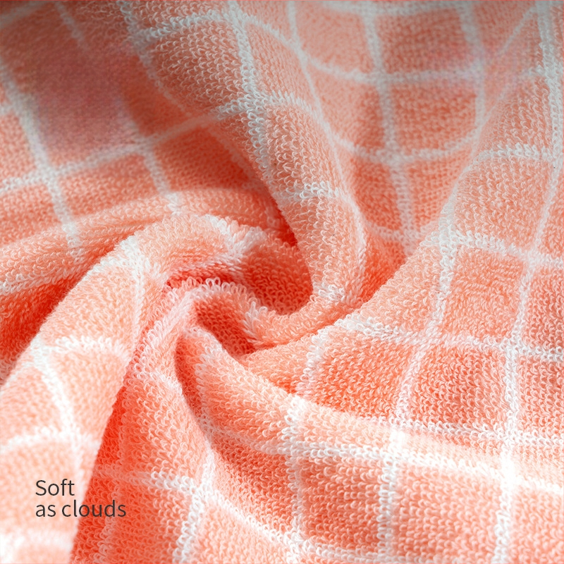 Vaikų dryžuotas rankšluostis, 100% medvilnė, 32s siūlai, 50–80 g, rankšluostis veidui