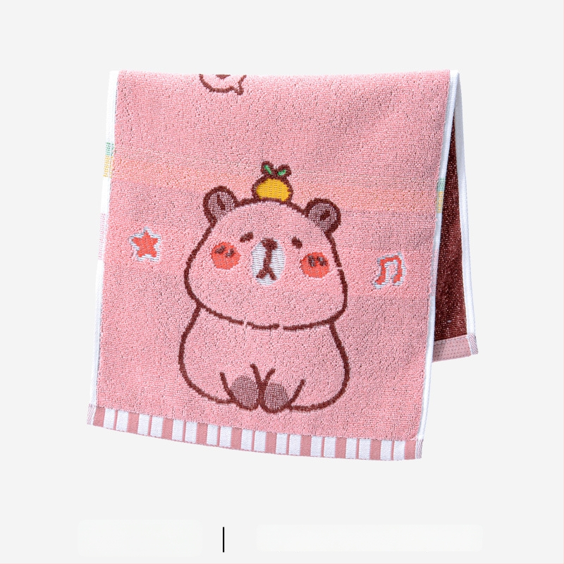 Bērnu dvielis no 100% kokvilnas, ar apšūtu malu, 50–80 g, preces kods 251418