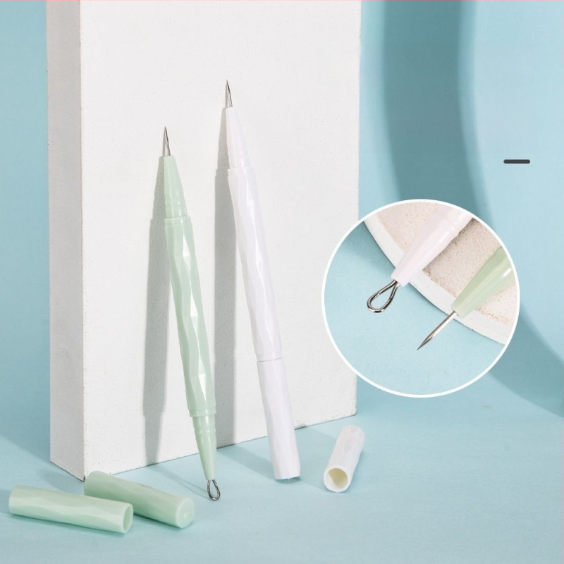 VEEJAGA Nerūsējošā tērauda aknes ekstrakcijas instruments melnajiem punktiem un pinnēm