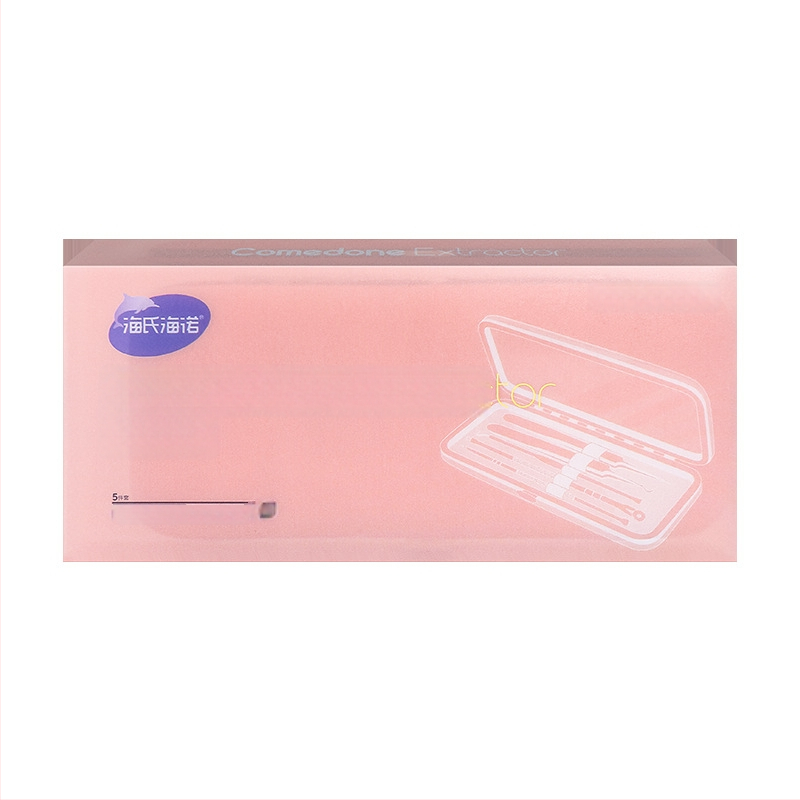 Nerūdijančio plieno aknės adatų rinkinys, 5 dalių, atnaujintas, tikslus juodųjų spuogų ir porų ekstraktorius