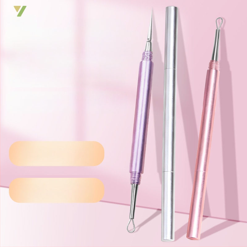 Yiliren Nerūdijančio plieno spuogų įrankis – medicininės kokybės, vienkartinis naudojimas, itin tikslus juodųjų dėmių ir spuogų šalinimui