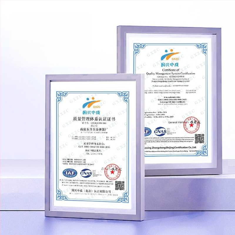 Dongsheng spyruoklės — aukštos anglies plieno ir nerūdijančio plieno užspaudimo ir tempiamos spyruoklės amatininkams