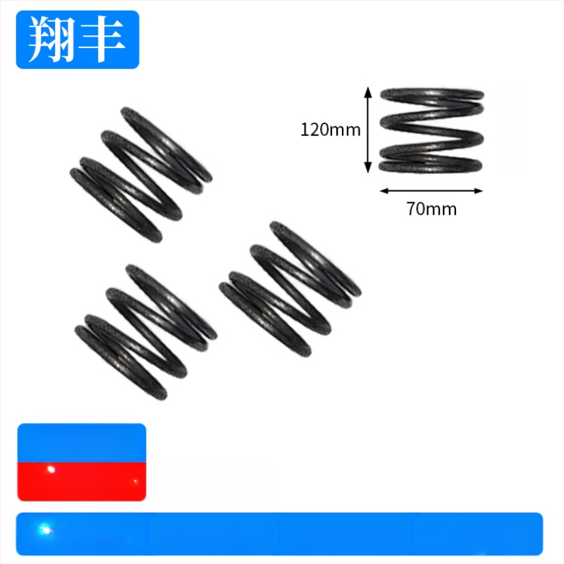 Kompressioonvedru terasest – mudelid 3.0 ja 0.7; koormus 100; kompressiooni piir 100