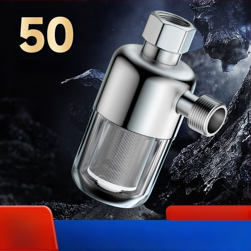 Elektros vandens šildytuvo priešfiltras su vario filtravimo elementu, sieninis įvadas vandens filtras, skalės prevencija; Patvirtinimas Zhejiang 2022 Nr. 0020; Funkcija: Srauto stiprinimas