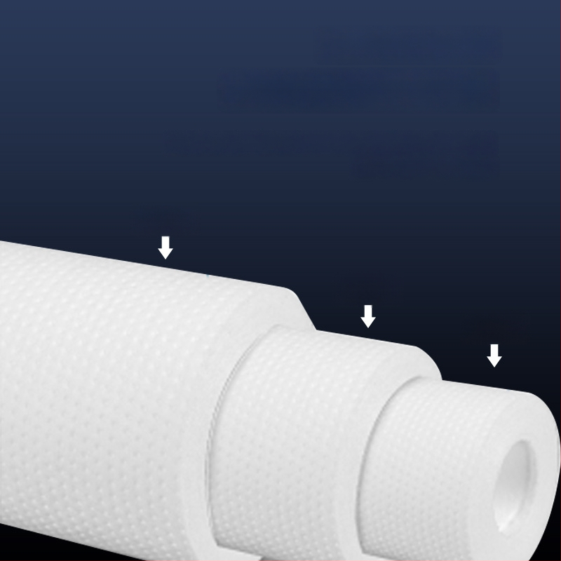 Vandens valymo filtro elementas – polipropilenas, PP medvilnės filtras, priekinis montavimas, 500 L/h