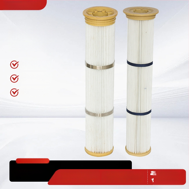 Polüestri kiududest tolmufiltri element, tulekindel, kõrge temperatuuritaluvus, veekindel ja antistaatiline