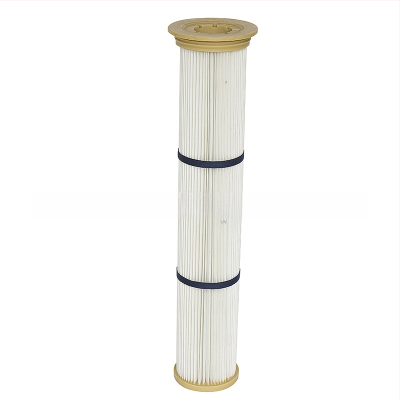 Polüestri kiududest tolmufiltri element, tulekindel, kõrge temperatuuritaluvus, veekindel ja antistaatiline