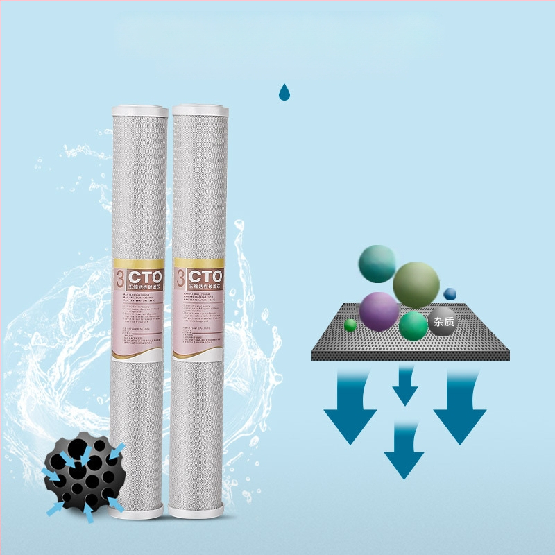 Lige CTO aktyvusis anglies išankstinis filtras vandens valytuvui — filtravimo elemento komerciniam naudojimui