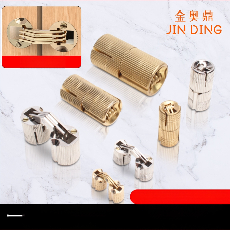 Golden Tripod latonas paslėptas vyris elektros dėžei – paslėpta spintelės durų sistema, tylus atidarymas vienos rankos valdymu, nikeliuotas paviršius