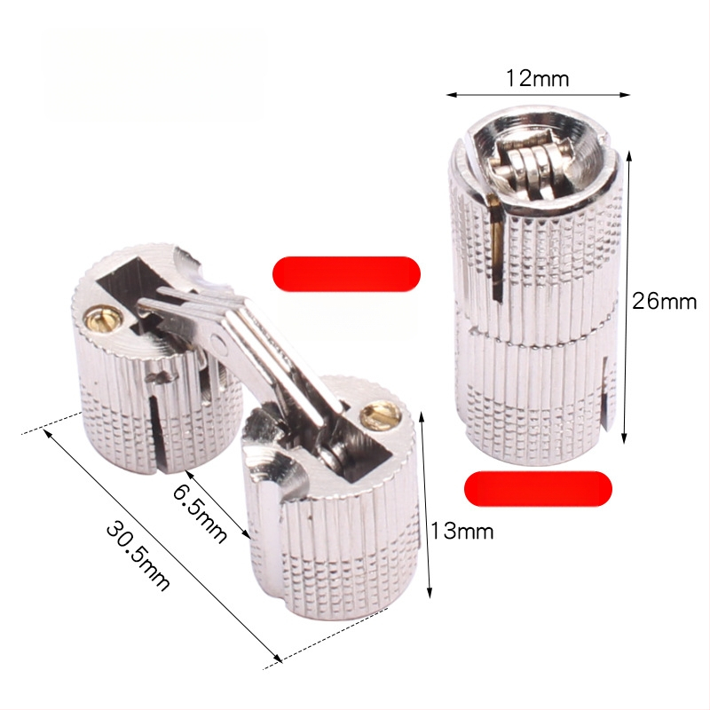 Golden Tripod latonas paslėptas vyris elektros dėžei – paslėpta spintelės durų sistema, tylus atidarymas vienos rankos valdymu, nikeliuotas paviršius