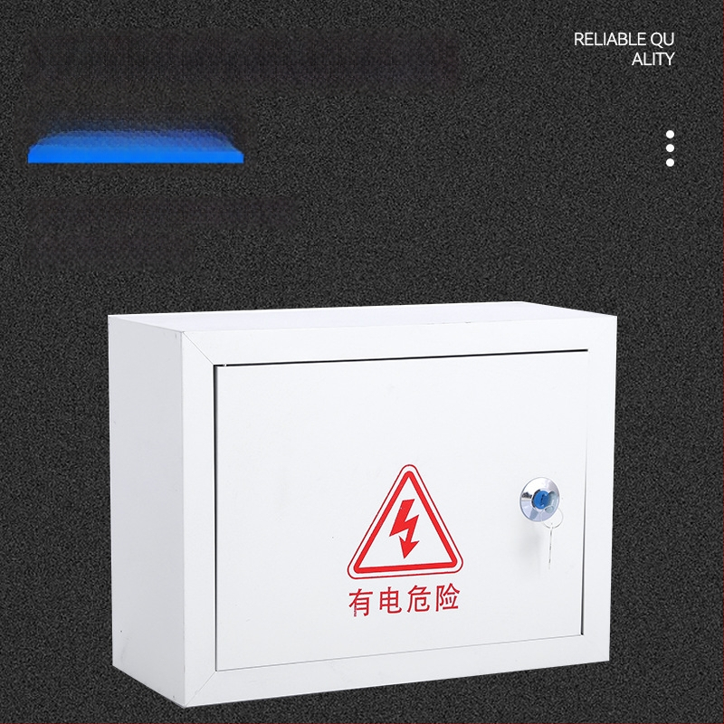 Elektrinės paskirstymo spintelė su 10 grandinių, 10 jungiklių, sieninis montavimas, plienos korpusas, 100 A nominali srovė