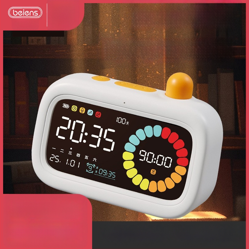 Benish Vizualus laikmatis vaikams, mokymosi laikui valdyti, 4–6 metų, plastmasinis korpusas, lavina regą, jutimus ir klausą