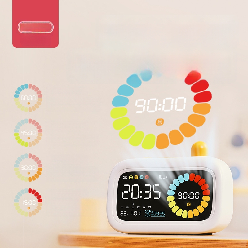 Benish Vizualus laikmatis vaikams, mokymosi laikui valdyti, 4–6 metų, plastmasinis korpusas, lavina regą, jutimus ir klausą