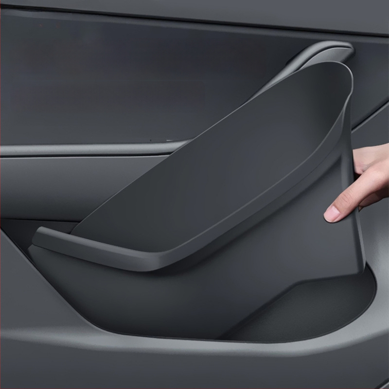 Tesla Model Y/3 prietaisų skydelio saugyklos dėžutė — Plastikas, Vandeniui atspari, Slėgiui atspari, Su rankena