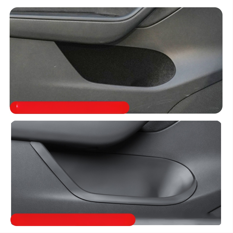 Tesla Model Y/3 prietaisų skydelio saugyklos dėžutė — Plastikas, Vandeniui atspari, Slėgiui atspari, Su rankena