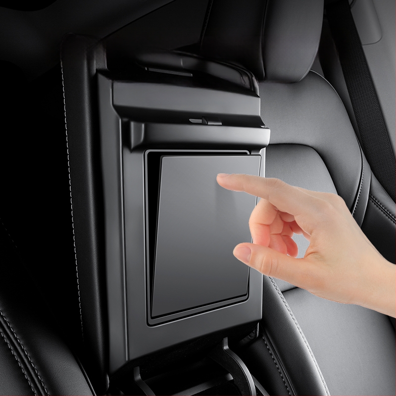 Tesla Model Y Centrinės konsolės laikymo dėžutė — plastikinė, skirta prietaisų skydeliui, atspari vandeniui ir spaudimui