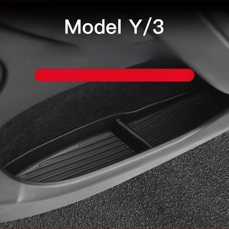 Tesla Model Y durų rankenos saugojimo dėžutė (6 vietos) – skirta keturioms durims, plastikinė, atspari vandeniui, atspari spaudimui