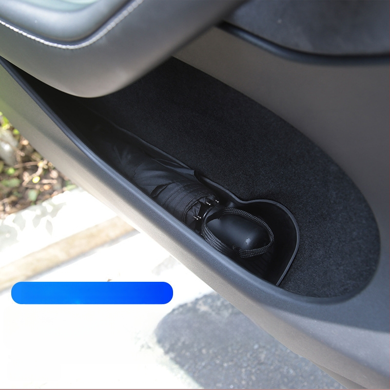 Tesla Model Y durų rankenos saugojimo dėžutė (6 vietos) – skirta keturioms durims, plastikinė, atspari vandeniui, atspari spaudimui