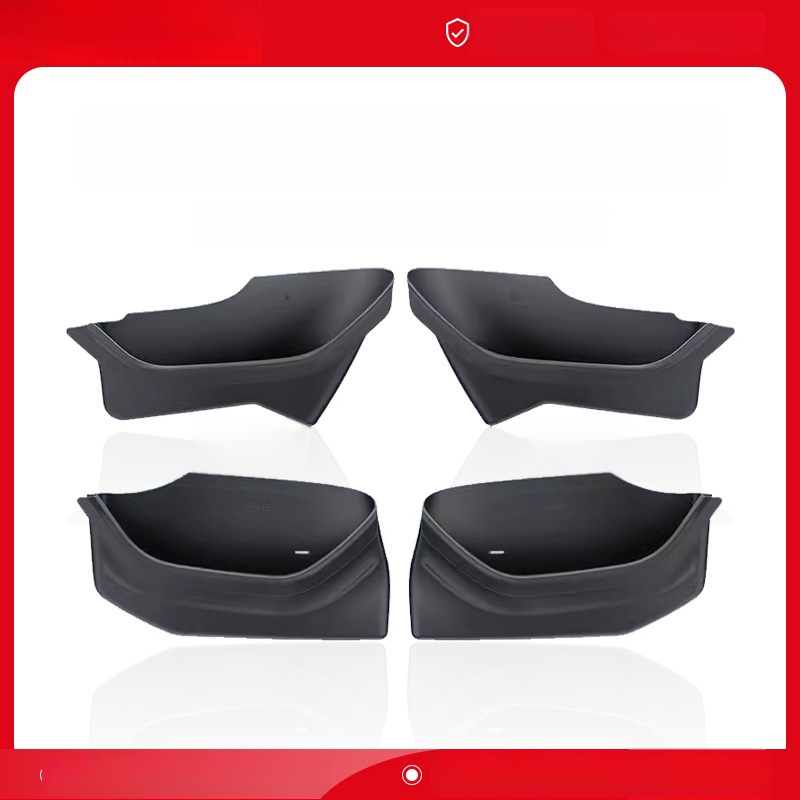 Tesla Model Y durų rankenos saugojimo dėžutė (6 vietos) – skirta keturioms durims, plastikinė, atspari vandeniui, atspari spaudimui