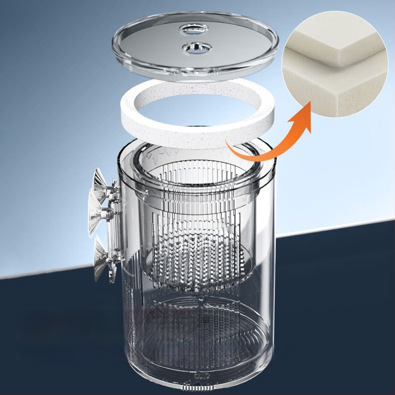 Plūduriuojanti akrilinė inkubavimo dėžutė reprodukcijos izoliacijai