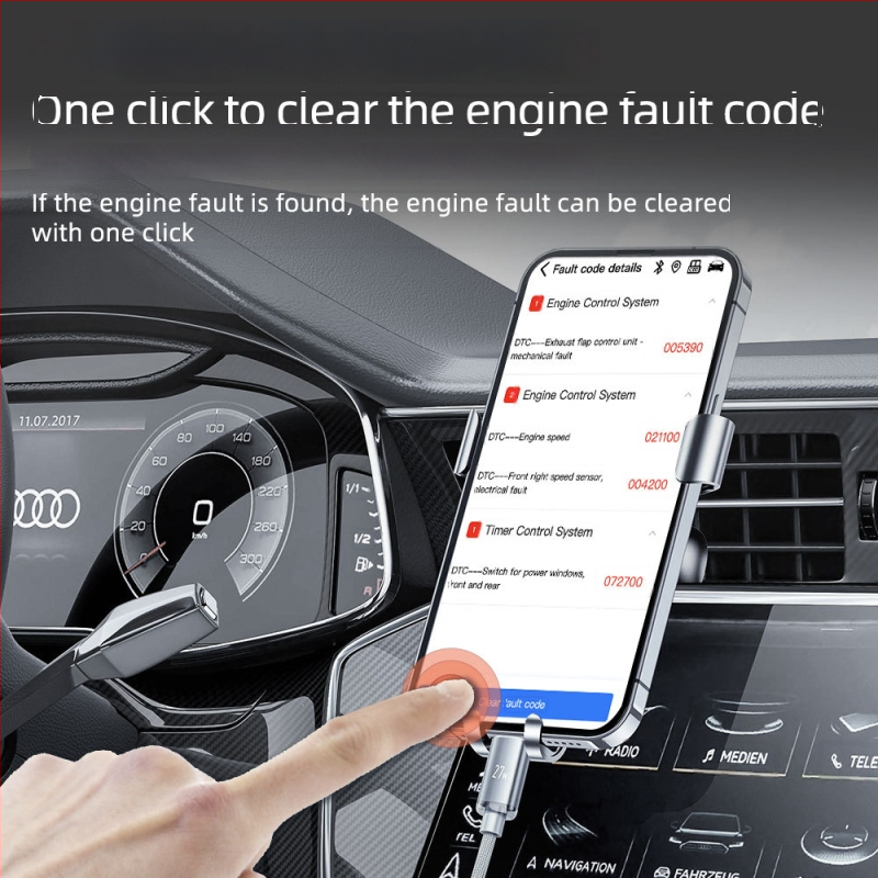 B25 ar Bluetooth automobiļu diagnostikas rīks – daudzfunkcionāls kļūdu detektors motoram, ABS, gaisa spilvenām un visa transportlīdzekļa pārbaudei (Elm327)