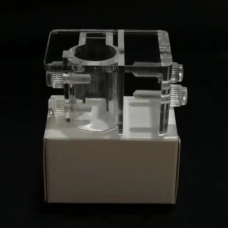 Akrilo laikiklis įleidimo/išleidimo vamzdžiams akvariumui – maitinimo vamzdelio klipas, Mu Fan, akvariumo įranga