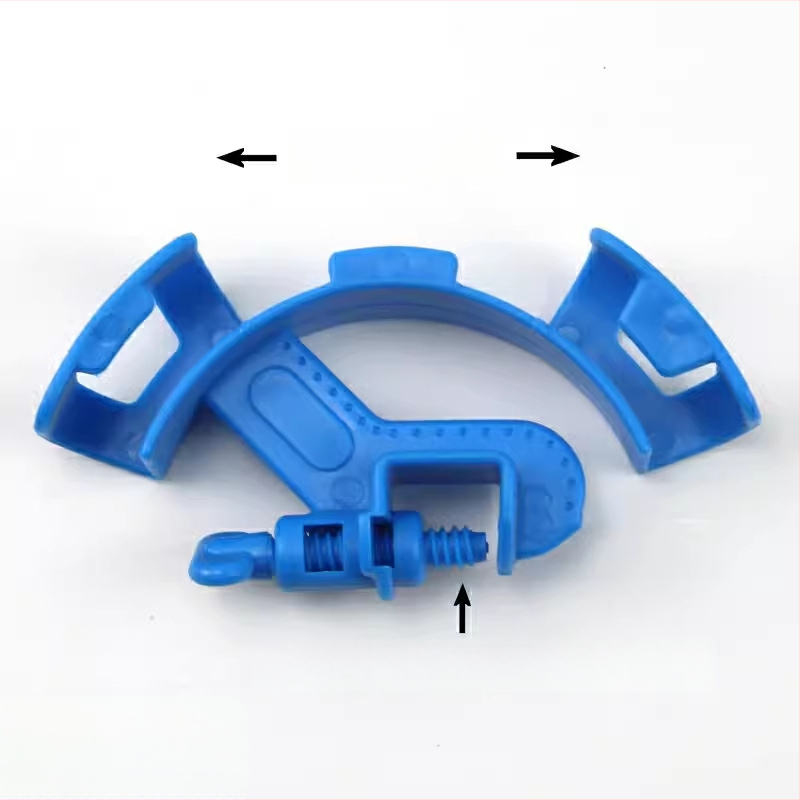 Akrilo laikiklis įleidimo/išleidimo vamzdžiams akvariumui – maitinimo vamzdelio klipas, Mu Fan, akvariumo įranga