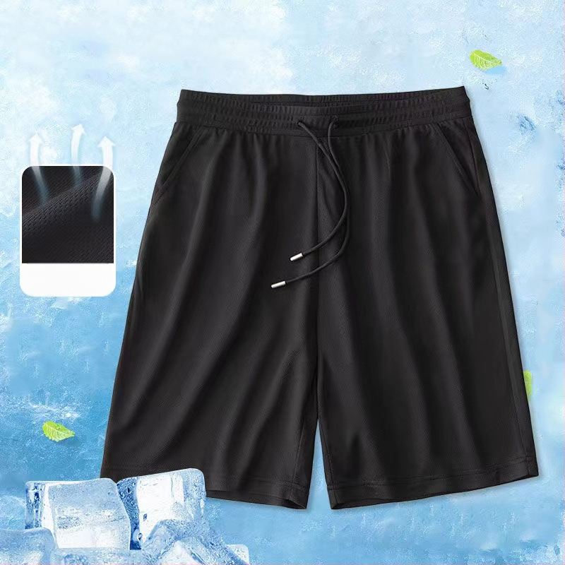 Vīriešu šorti, 95% poliesteris, taisns griezums, Korejas stils, pavasaris 2025