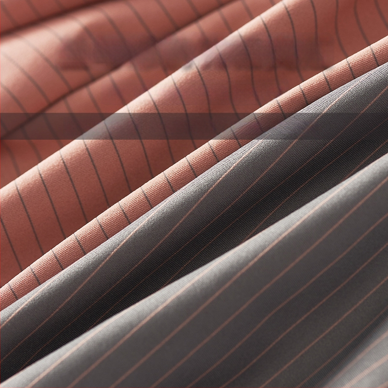 Vyriniai apatiniai iš nailono, vidutinio juosmens, raštas dryžiai/plaidiniai, megzti