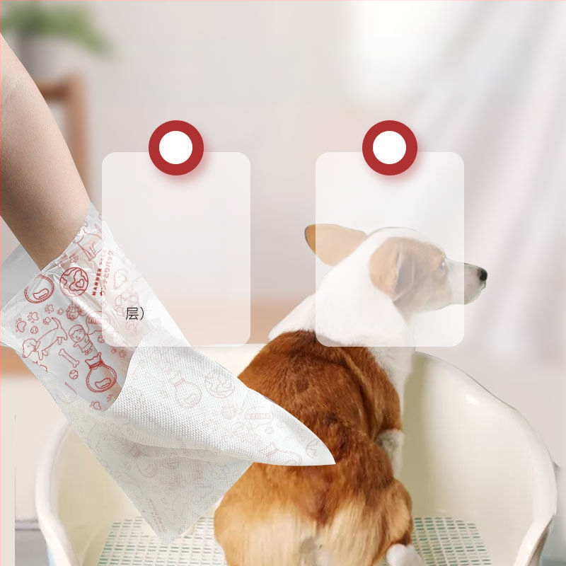 Bioloģiski noārdāmās pārnēsājamās suņu izkārnījumu somas, papīra/plastikas somas, 5/80 gab.