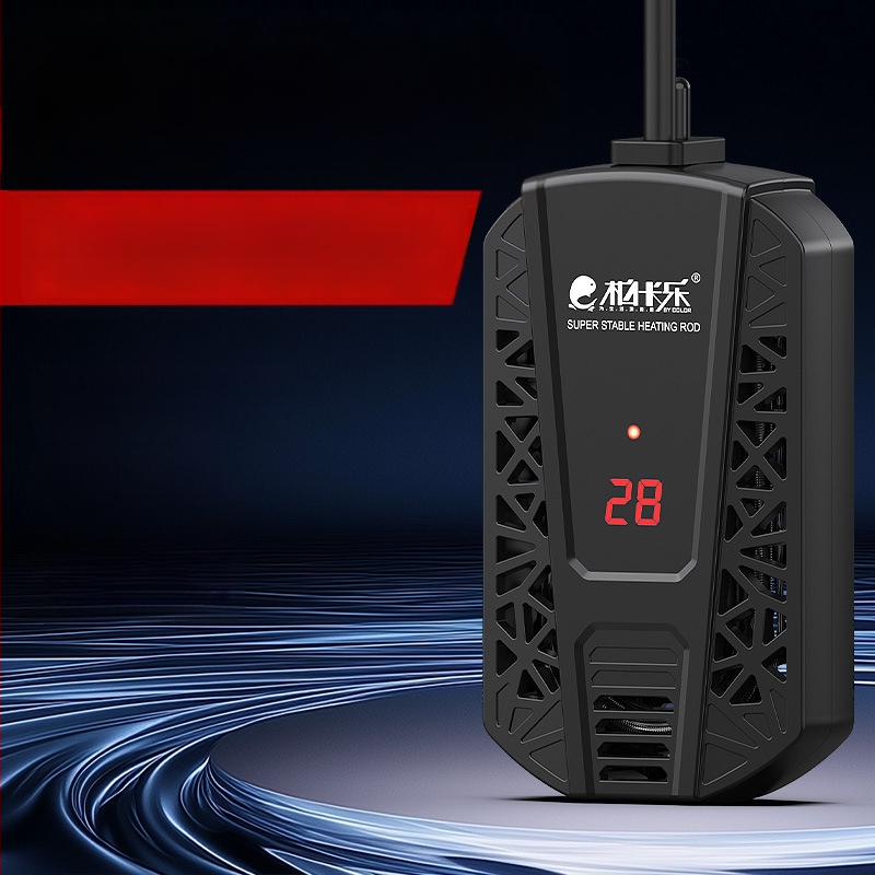 Vėžlių šildymo lazdelė su automatine temperatūros kontrole, apsauga nuo perkaitimo, apsauga nuo džiūvimo, skirta mažiems akvariumams