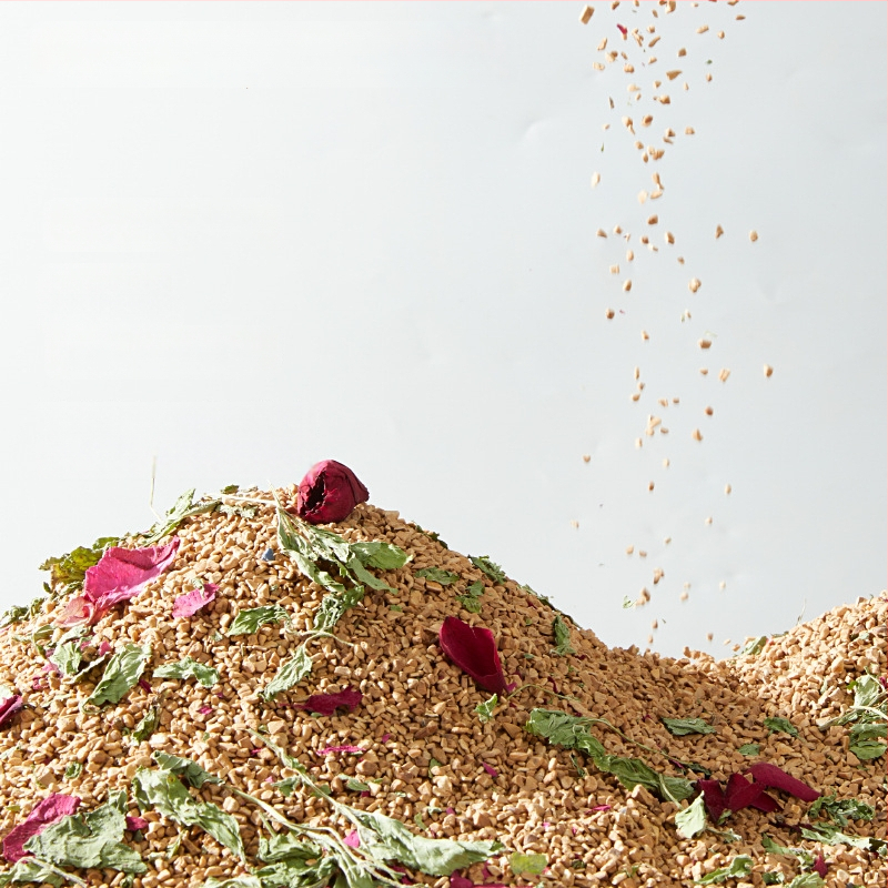 Hamsterio guolis iš riešutų smėlio – Yee prekės ženklas – Naminių gyvūnų priežiūros įrankiai