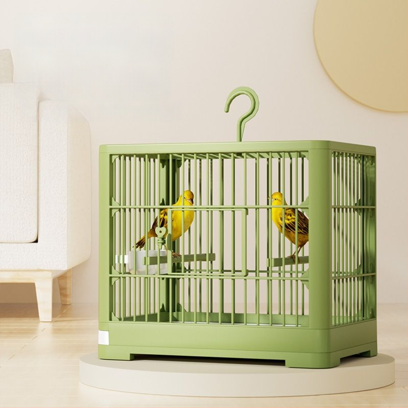 Plastmasas putnu būris, neimportēts, (bez licencētām privātām zīmēm)