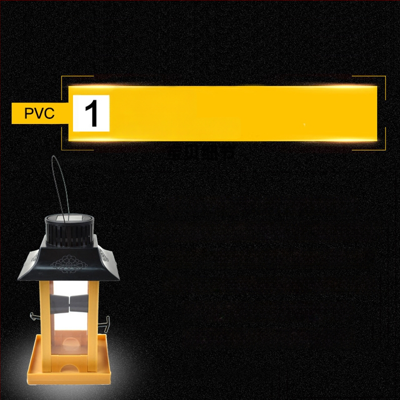 PETALENT plastmassist päikesega lindude söötja rõdule