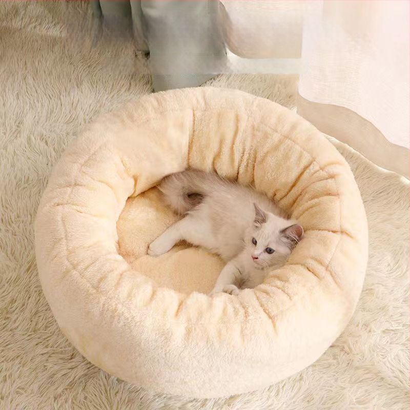 Šunų lizdas iš audinio, vidaus naudojimui, skalbiamas, privataus prekės ženklo