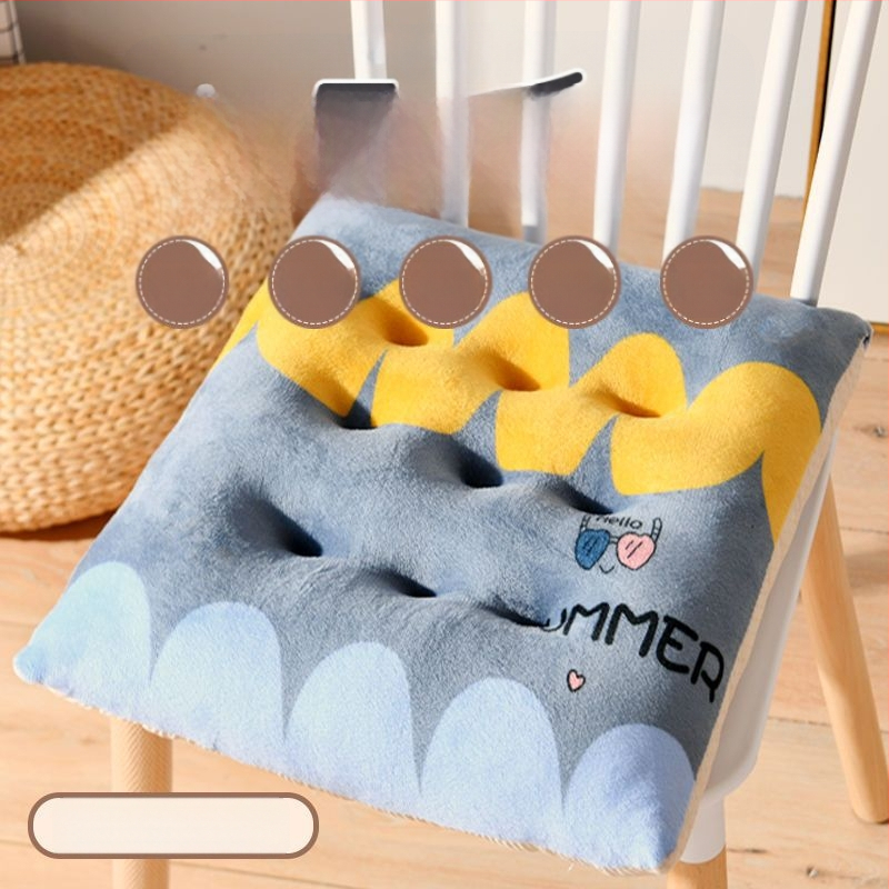 Tooli istmepadi, plüüsmaterjalist, täidis EPE, koomiksi motiiv, moodsas minimalistlik stiil, sobib elutoa, magamistuba, studij ja kontor jaoks