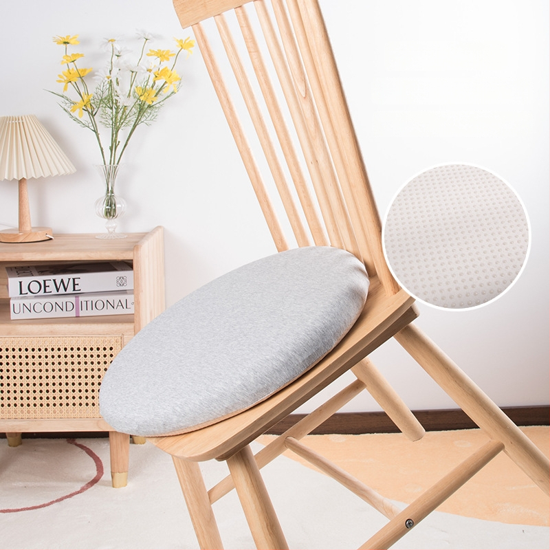 Jaapani stiilis ümmargune tooli padi mäluvahtiga, puuvillane kate, sobib kontorisse ja klassi jaoks