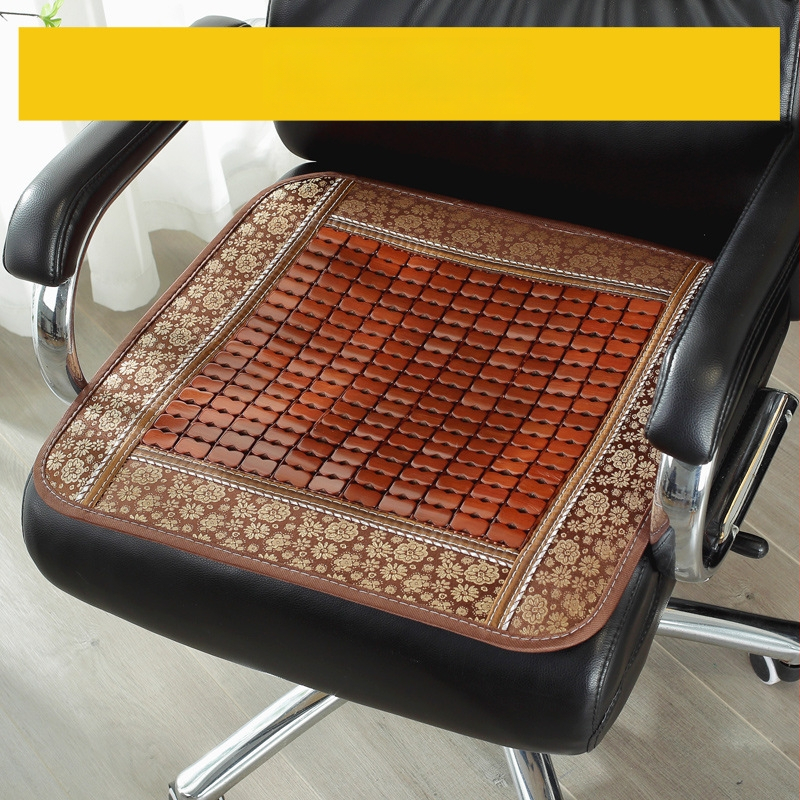 Bambusest tooli padjake, ühetooniline, elastse köie täidis, modernne minimalistlik stiil