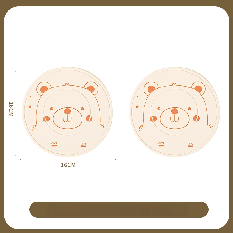 Silikoninis šilumos izoliacinis kilimėlis stalui – apskritos formos, modernus minimalistinis stilius, premium kokybė