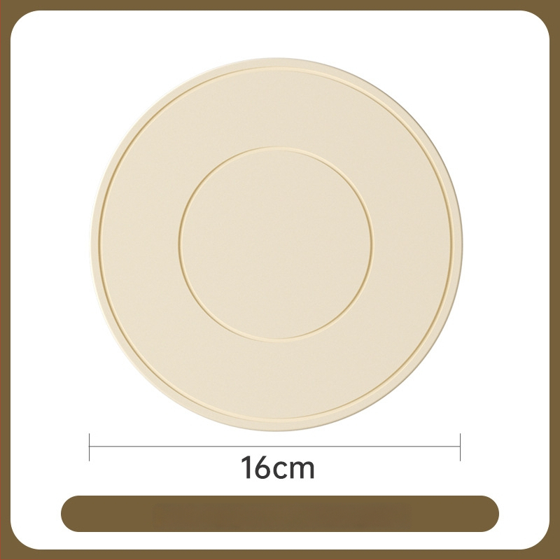 Silikoninis šilumos izoliacinis kilimėlis stalui – apskritos formos, modernus minimalistinis stilius, premium kokybė