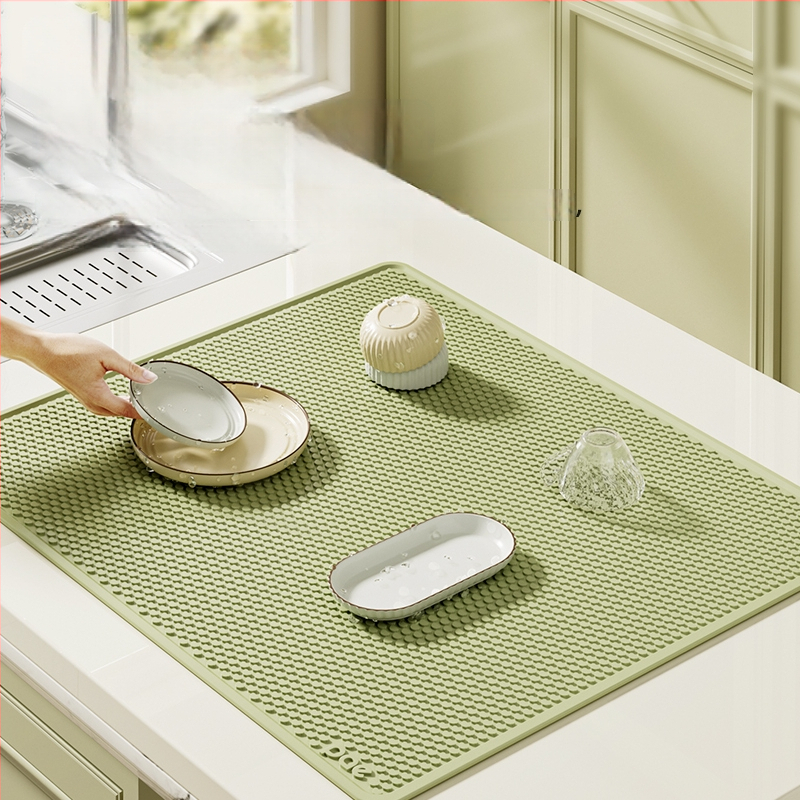 Silikoninis virtuvės kilimėlis – neslystantis, atsparus aukštai temperatūrai, kvadrato formos, aukštos kokybės