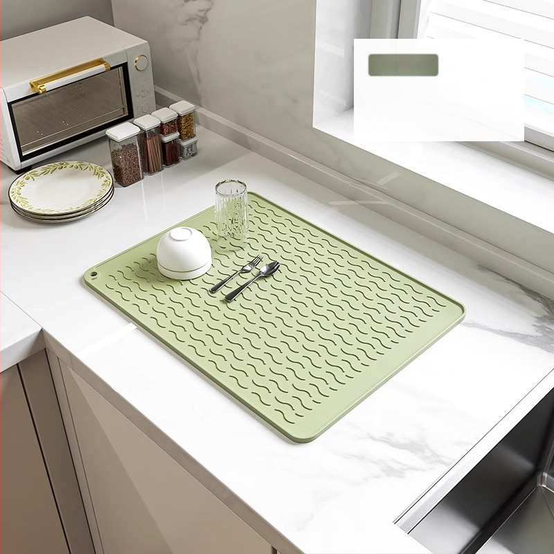 Silikoninis virtuvės kilimėlis – neslystantis, atsparus aukštai temperatūrai, kvadrato formos, aukštos kokybės