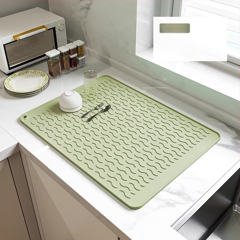 Silikoninis virtuvės kilimėlis – neslystantis, atsparus aukštai temperatūrai, kvadrato formos, aukštos kokybės