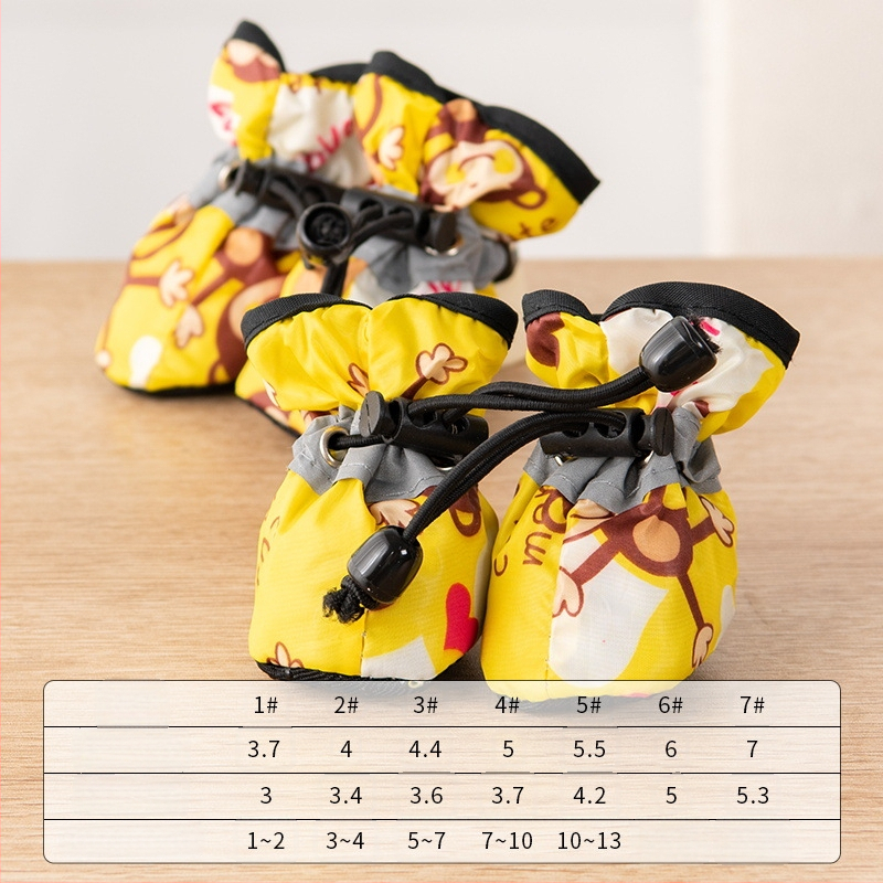 Šunų bateliai su minkšta padu, kvėpuojanti medžiaga, beždžionės atspaudas, anti-slip padas